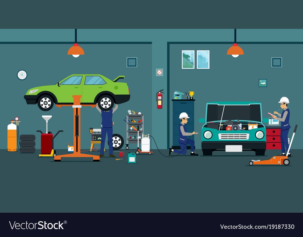 car-repair-vector-19187330